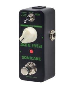 Pedal de Reverb SONICAKE 3 Modos Sala Salón Placa Efecto de