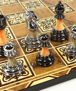 Juego de Ajedrez de Hombres Staunton de Plástico Pro