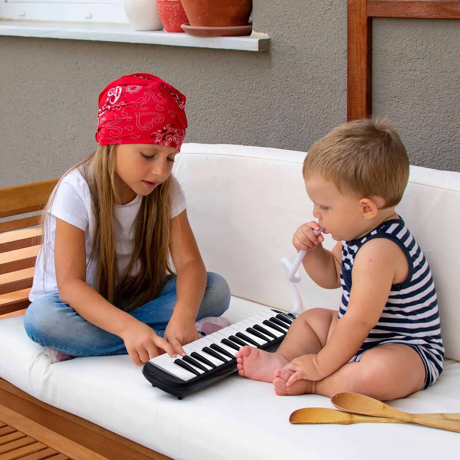 Eastar 32 Key Melódica Instrumento Teclado Soprano Piano de - Imagen 8