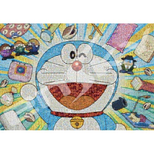 Rompecabezas de 1000 piezas Doraemon Mosaico de Arte - Imagen 3