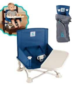 Silla portátil de refuerzo de viaje hiccapop OmniBoost con