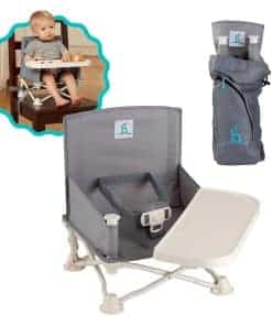 Silla de refuerzo de viaje hiccapop OmniBoost con bandeja