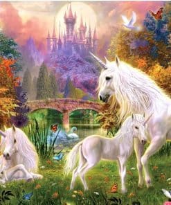 Rompecabezas de 1000 Piezas El Castillo de Unicornios Jan