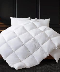 Edredón de Plumas WhatsBedding, Relleno de Plumas y Fibra