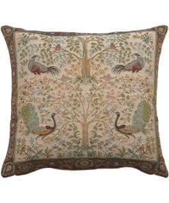 Funda de Almohada Decorativa Charlotte Home -Crema