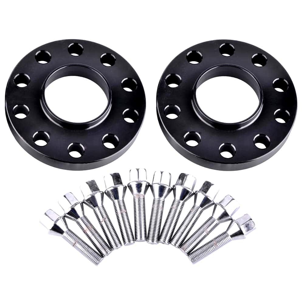 2 piezas de Separadores de Rueda Centrados en el Cubo 15mm