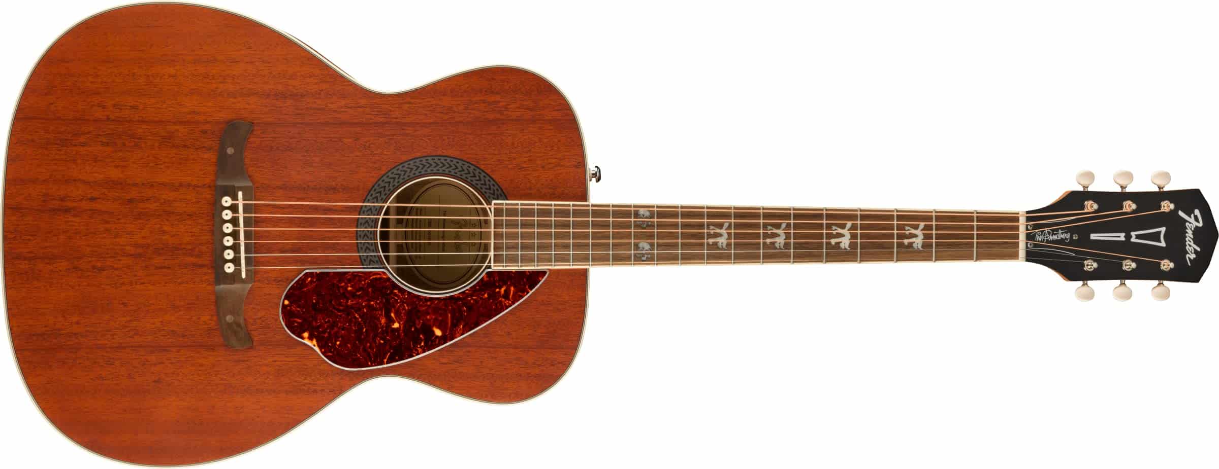 Guitarra Acústica Fender Tim Armstrong Hellcat Concert, con