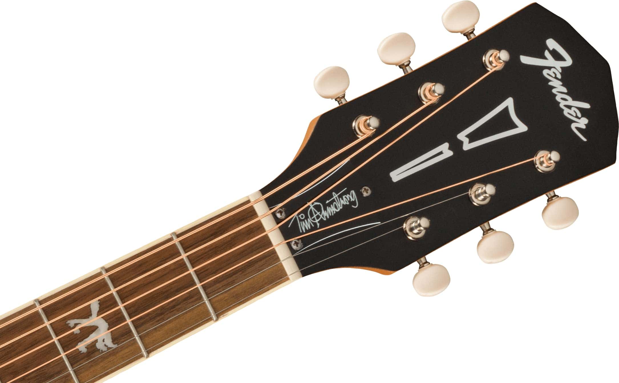 Guitarra Acústica Fender Tim Armstrong Hellcat Concert, con - Imagen 6