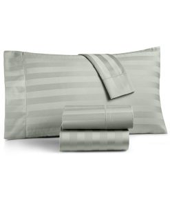 Juego de sábanas Charter Club Damask Stripe Queen de 4