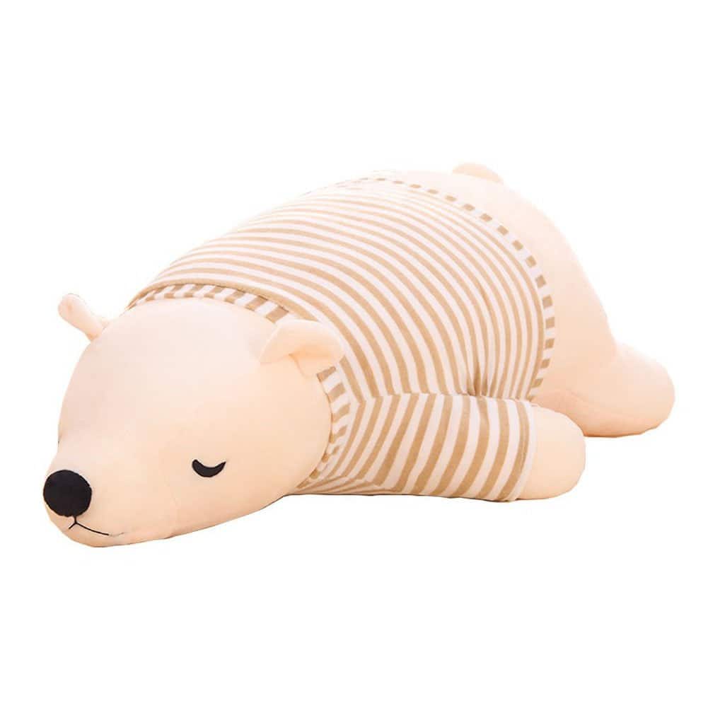 MMTTAO Peluche de Oso Polar Animal Relleno de 24 Pulgadas