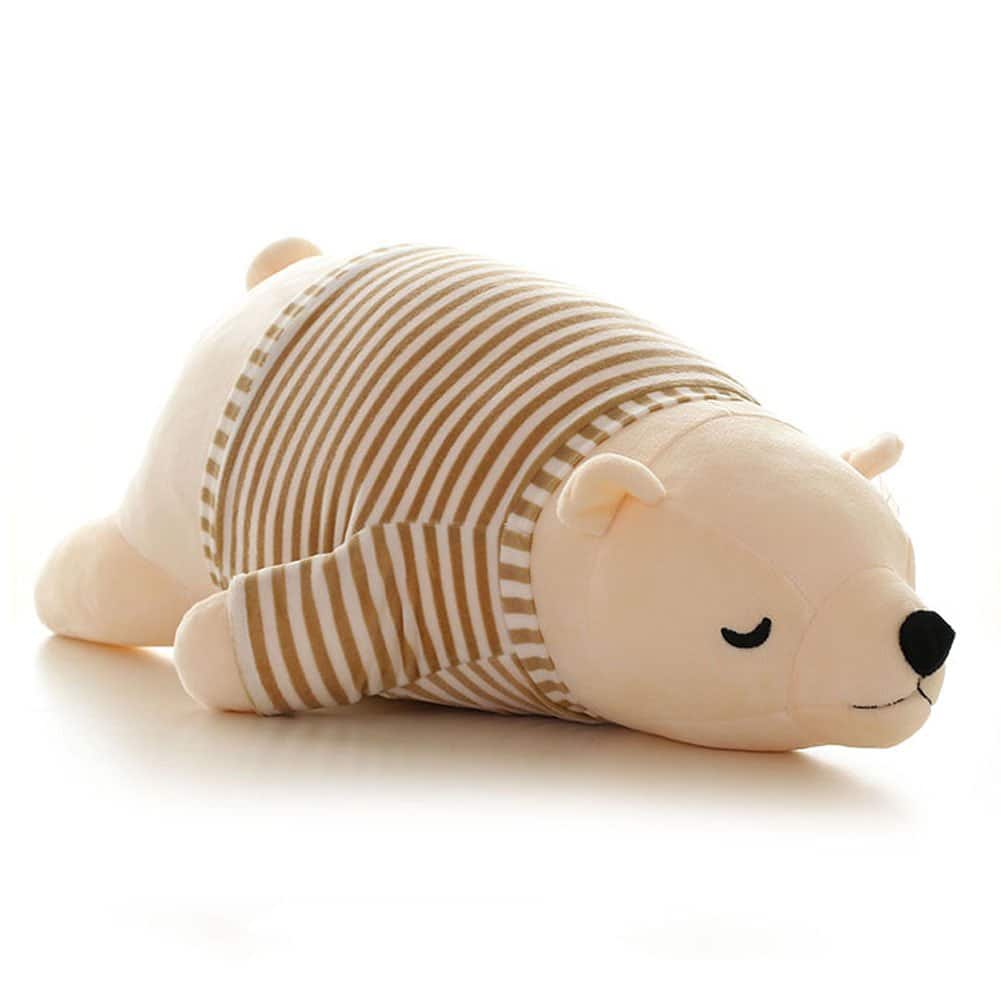 MMTTAO Peluche de Oso Polar Animal Relleno de 24 Pulgadas - Imagen 5