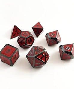Conjunto de Dados Imperiales de Metal con Caja de