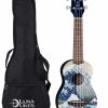 Ukelele de 4 Cuerdas Luna Guitars (UKE GW Soprano)