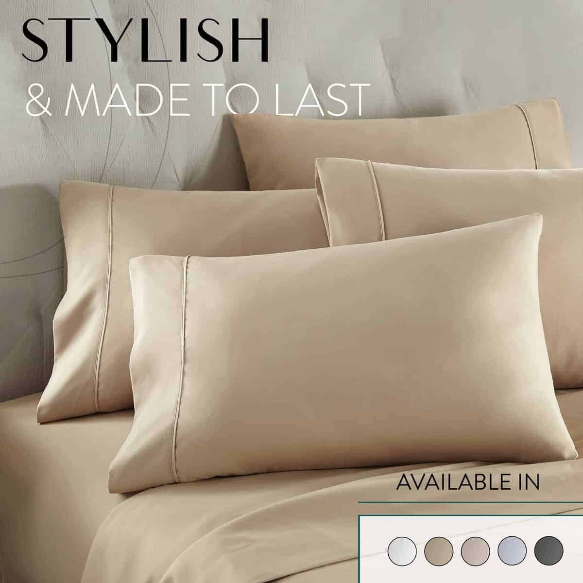 Juego de sábanas Danjor Linens Full Size - Conjunto de 6 - Imagen 9