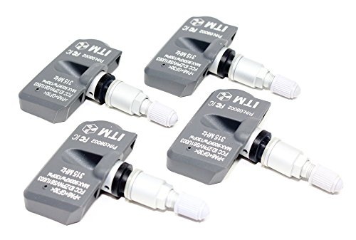 Set de 4 Sensores de Presión de Neumáticos TPMS ITM 315mhz