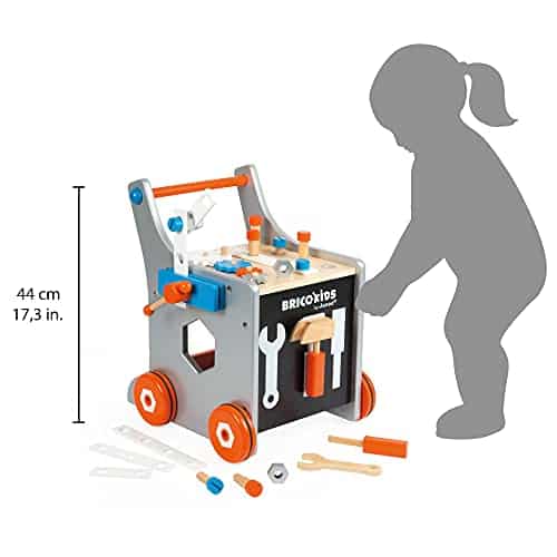 Carrito de herramientas magnético Janod Brico'kids - - Imagen 11