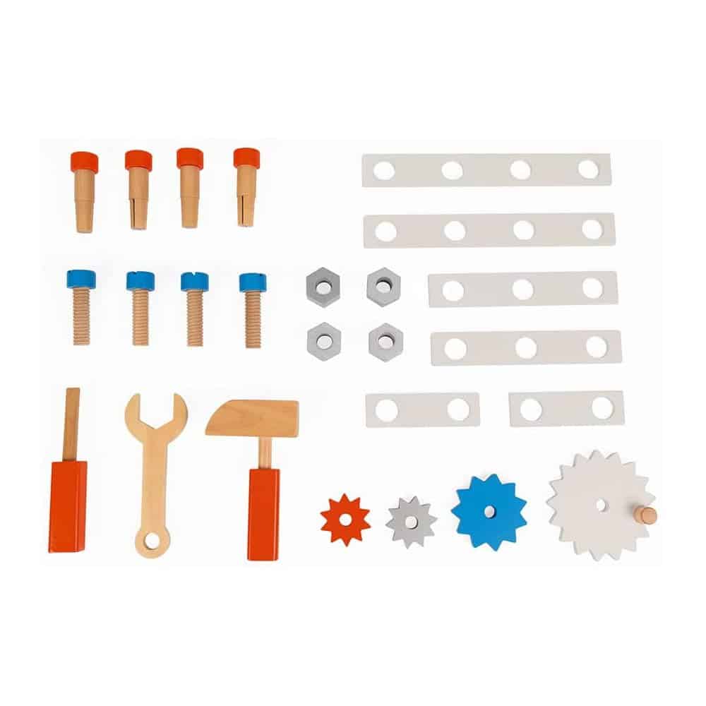 Carrito de herramientas magnético Janod Brico'kids - - Imagen 9