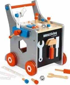 Carrito de herramientas magnético Janod Brico'kids -