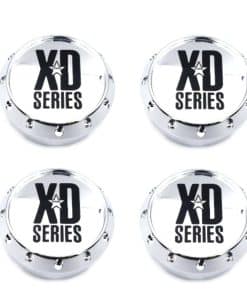 4 Pack Tapacubos para Rueda Cromados KMC XD Series