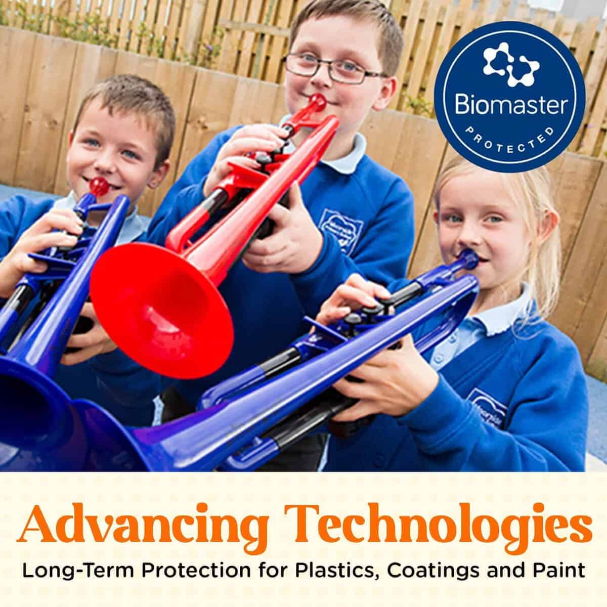 pInstrument pCornet Corneta de Plástico - -Azul - Imagen 9