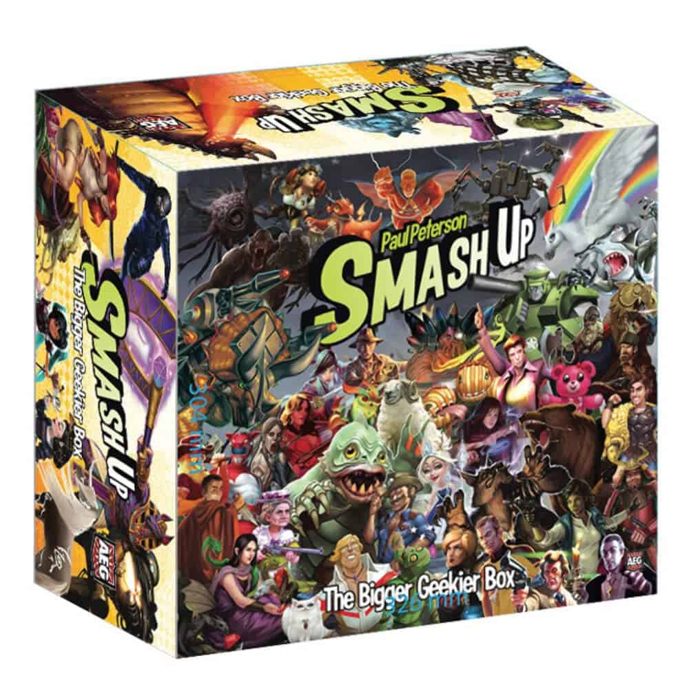 AEG Smash Up: Bigger Geekier Box | Solución de