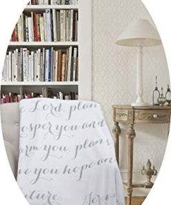 Manta con Versículos de Jeremías: Porque Yo sé los planes