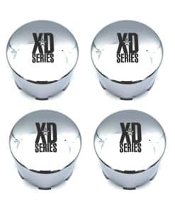 Juego de 4 Tapas de Centro Cromadas KMC XD Series 122