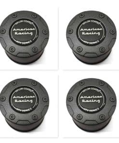 4 Pack Tapacubos de Rueda American Racing ATX Series Teflón