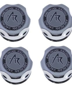 4 Pack Centro de rueda American Racing 1342100S con logo
