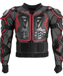 Chaqueta protectora para motocicleta Armadura completa de