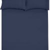 Juego de sábanas de microfibra Shreem Linen -Azul Marino