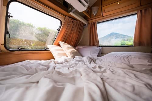 Juego de Sábanas de Microfibra para RV, 72x80 Cama King, - Imagen 6