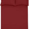 Juego de sábanas de microfibra Shreem Linen -Burgundy