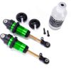 Amortiguadores Traxxas 7461G GTR Largos Duros Anodizados en