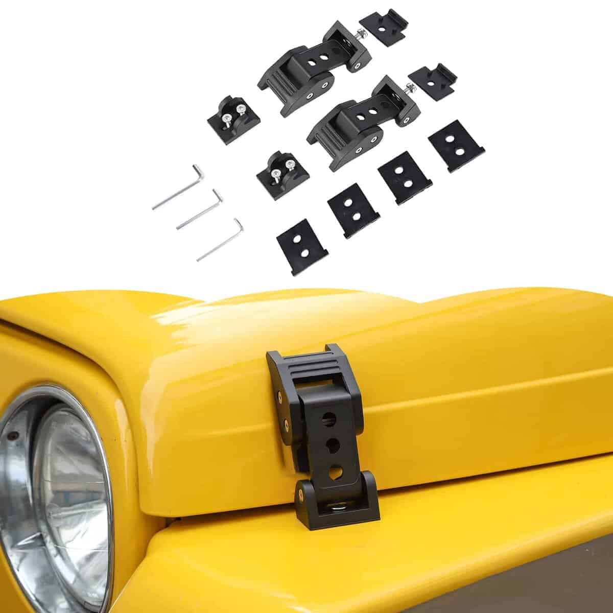 Kit de Cierres de Capó de Aluminio RT-TCZ Accesorios para