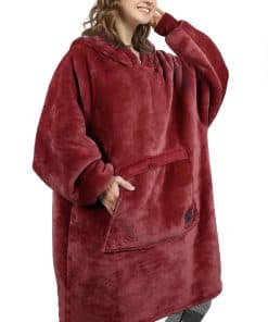Manta con capucha oversized Catalonia, sudadera cómoda de