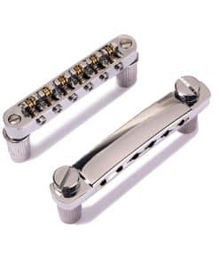 Puente de sillín de rodillo cromado cromado para repuestos