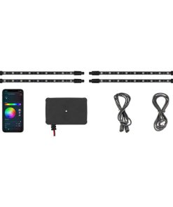 Kit de Iluminación LEDGlow 4pc Bluetooth Multi-Color LED de