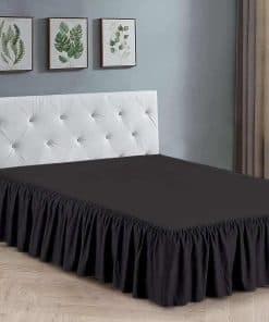 Ruffled Bed Skirt King Size - Falda de Cama con Volantes