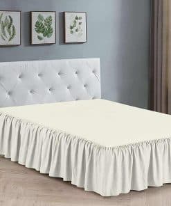 Ruffled Bed Skirt Queen Size - Falda de Cama con Volantes