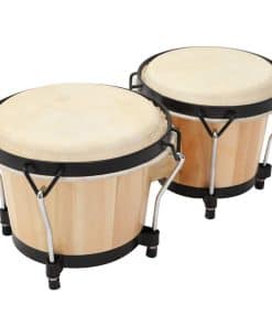 Set de Bongo MUSICUBE, Instrumento de Percusión 6" y 7",
