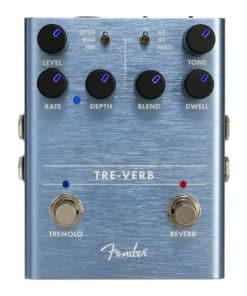 Pedal de Reverb/Tremolo Digital Fender Tre-Verb