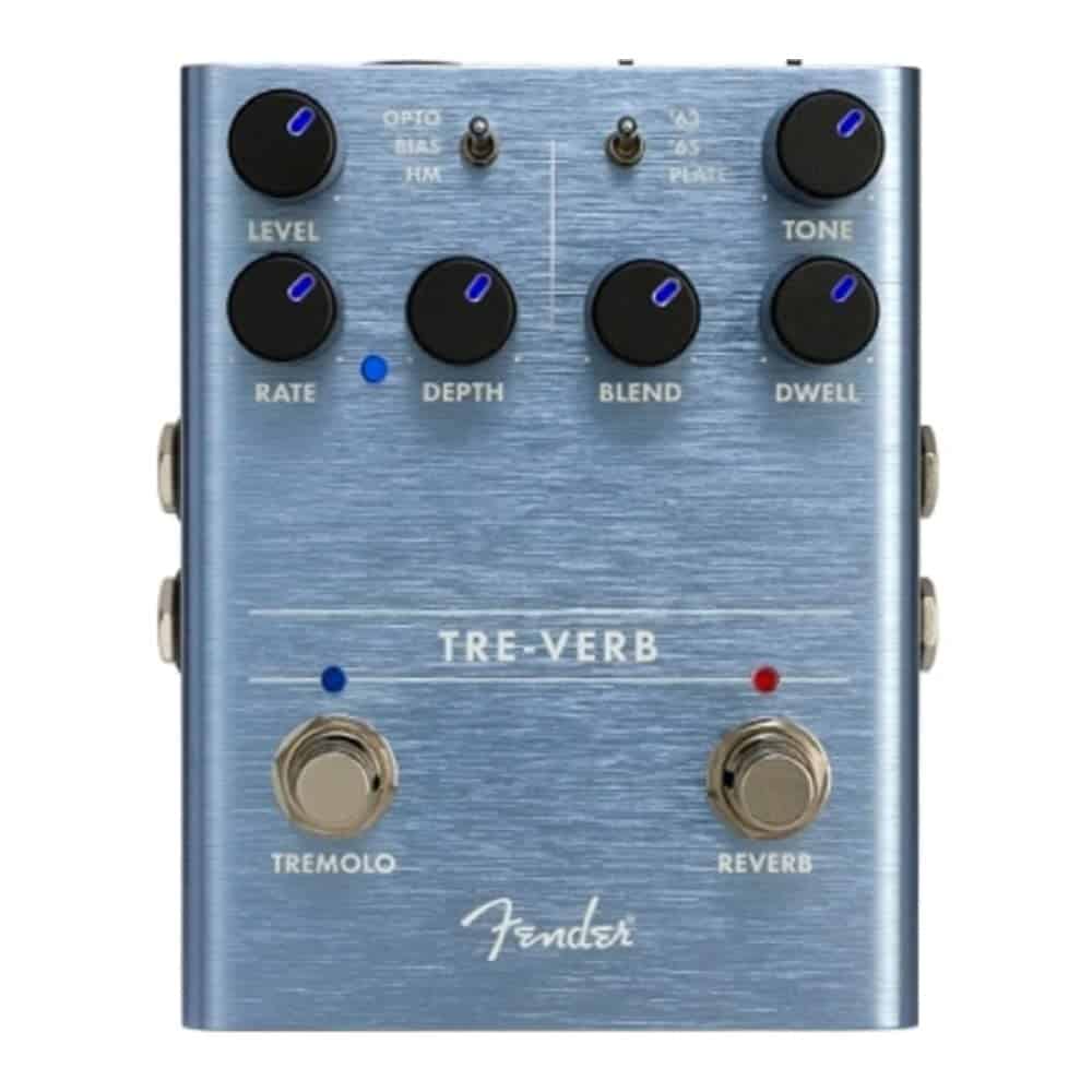 Pedal de Reverb/Tremolo Digital Fender Tre-Verb