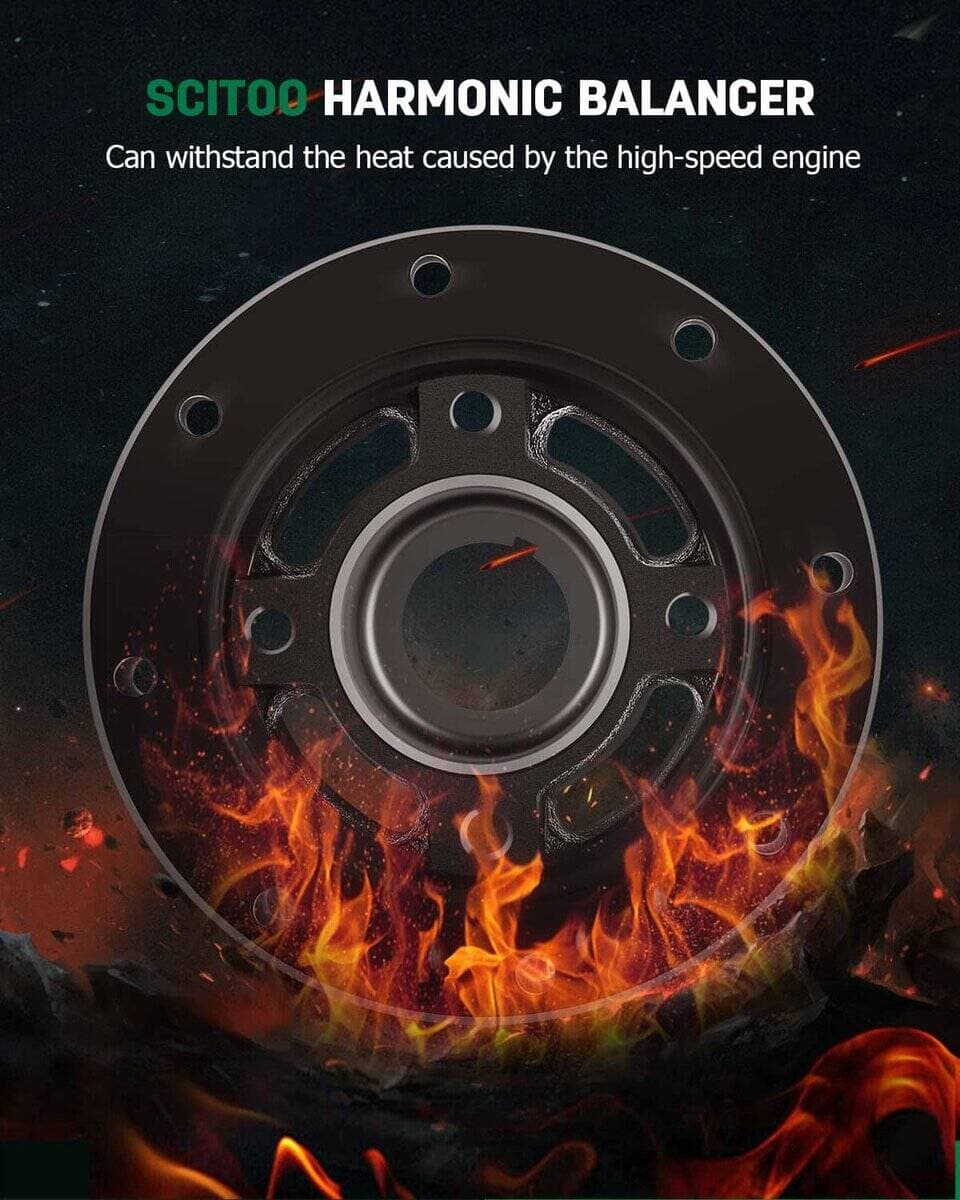 SCITOO 594-024 309-381 Armonizador de Cigüeñal Polea para - Imagen 3