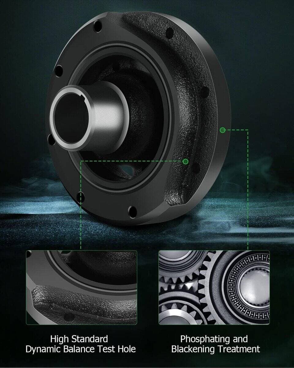 SCITOO 594-024 309-381 Armonizador de Cigüeñal Polea para - Imagen 6