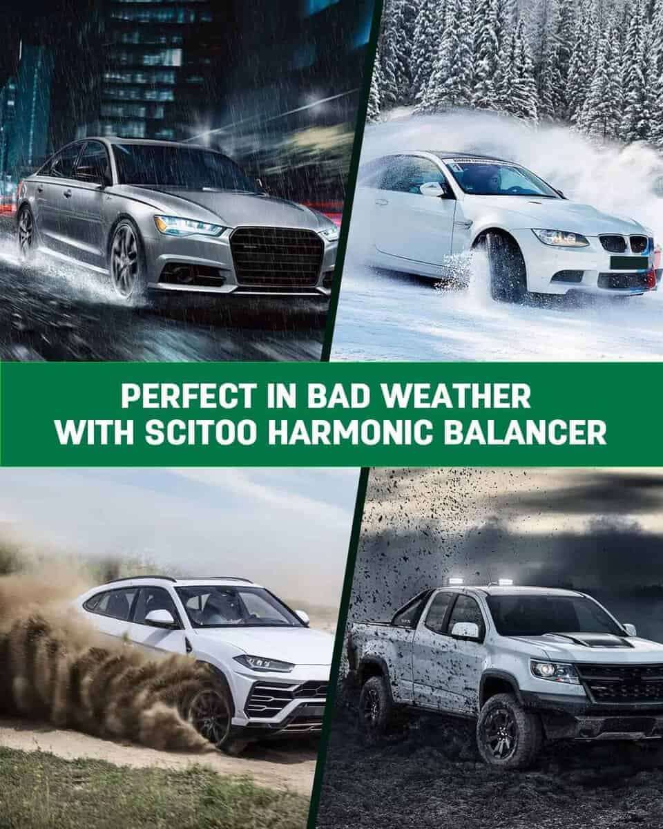 SCITOO 594-024 309-381 Armonizador de Cigüeñal Polea para - Imagen 7