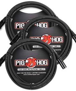 Cable de Micrófono Pig Hog PHM10 8mm de Grado Turístico,