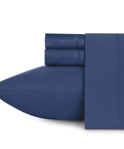Juego de sábanas de lujo California Design Den -Azul Verdade