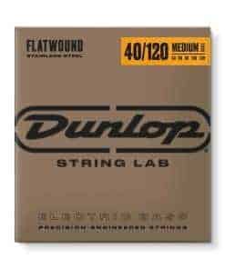 Cuerdas de bajo Jim Dunlop Flatwound Medium Scale 40/120