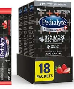 Pedialyte AdvancedCare Plus Electrolyte Powder, con 33% Más
